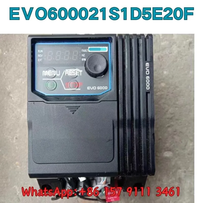 

Used Inverter EⅤO600021S1D5E20F Test OK Fast Shipping