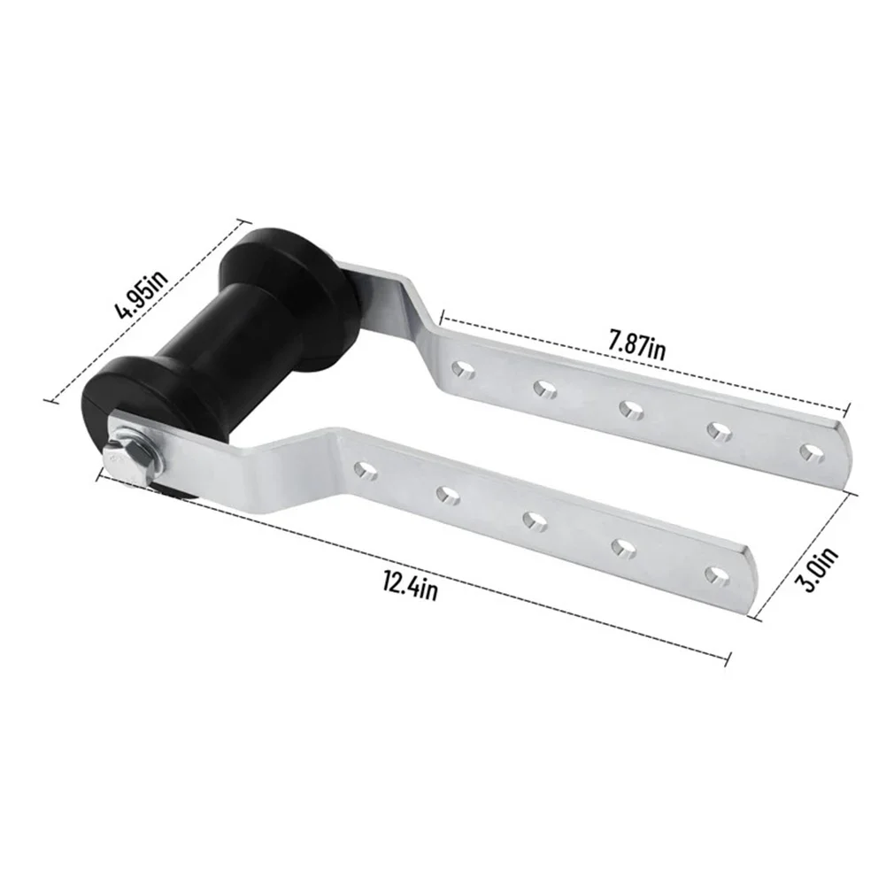 

Trailer Tongue Boat Trailer Trailer Maintenance Age-resistant Flexible Installation Smooth Loading Wear-resistant Rollers