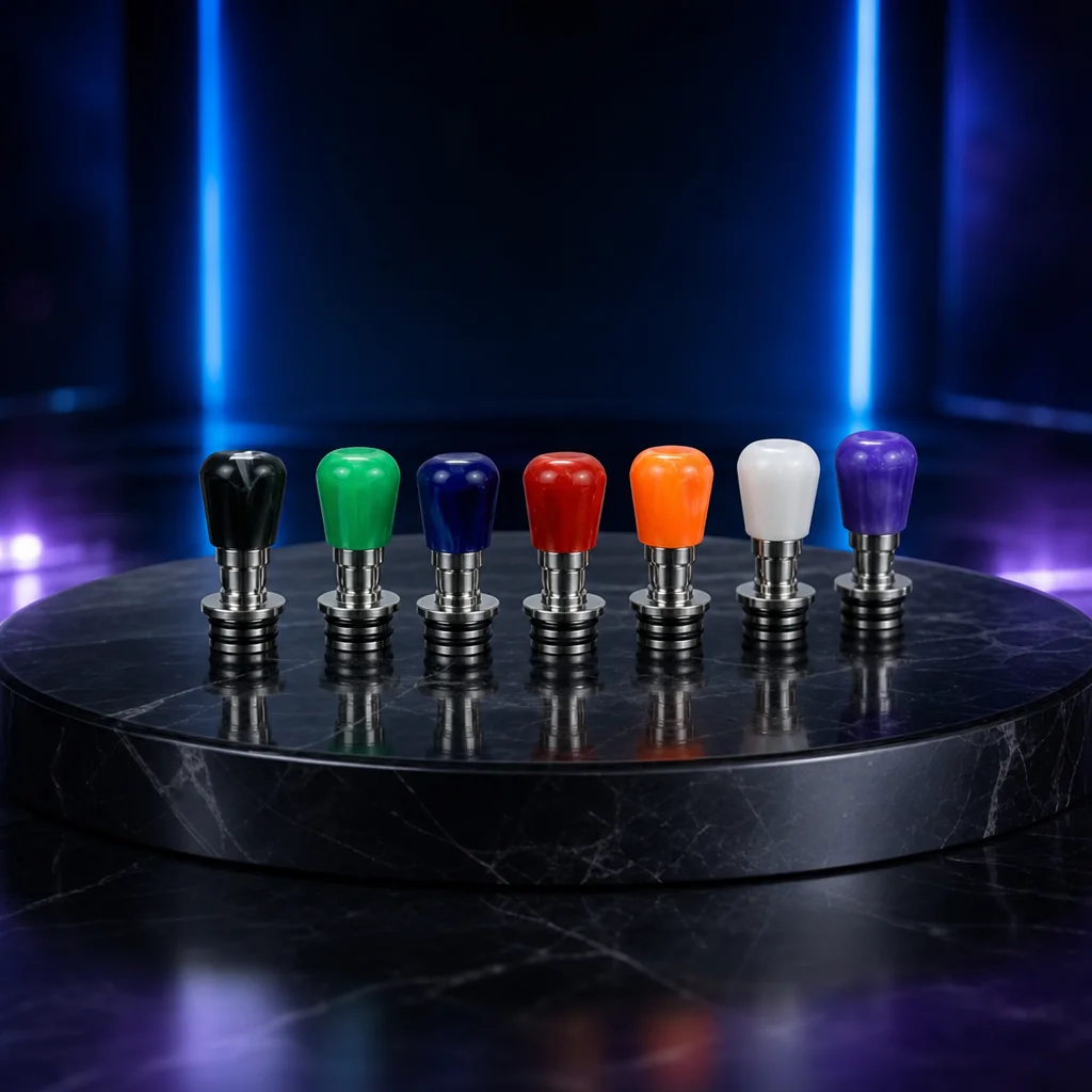 Wolfcoolvape 510 MTL Drip Tip Resin for RDA/RTA - E-Cigarette Accessory Compatible with Flash-e-Vapor & Kayfun X