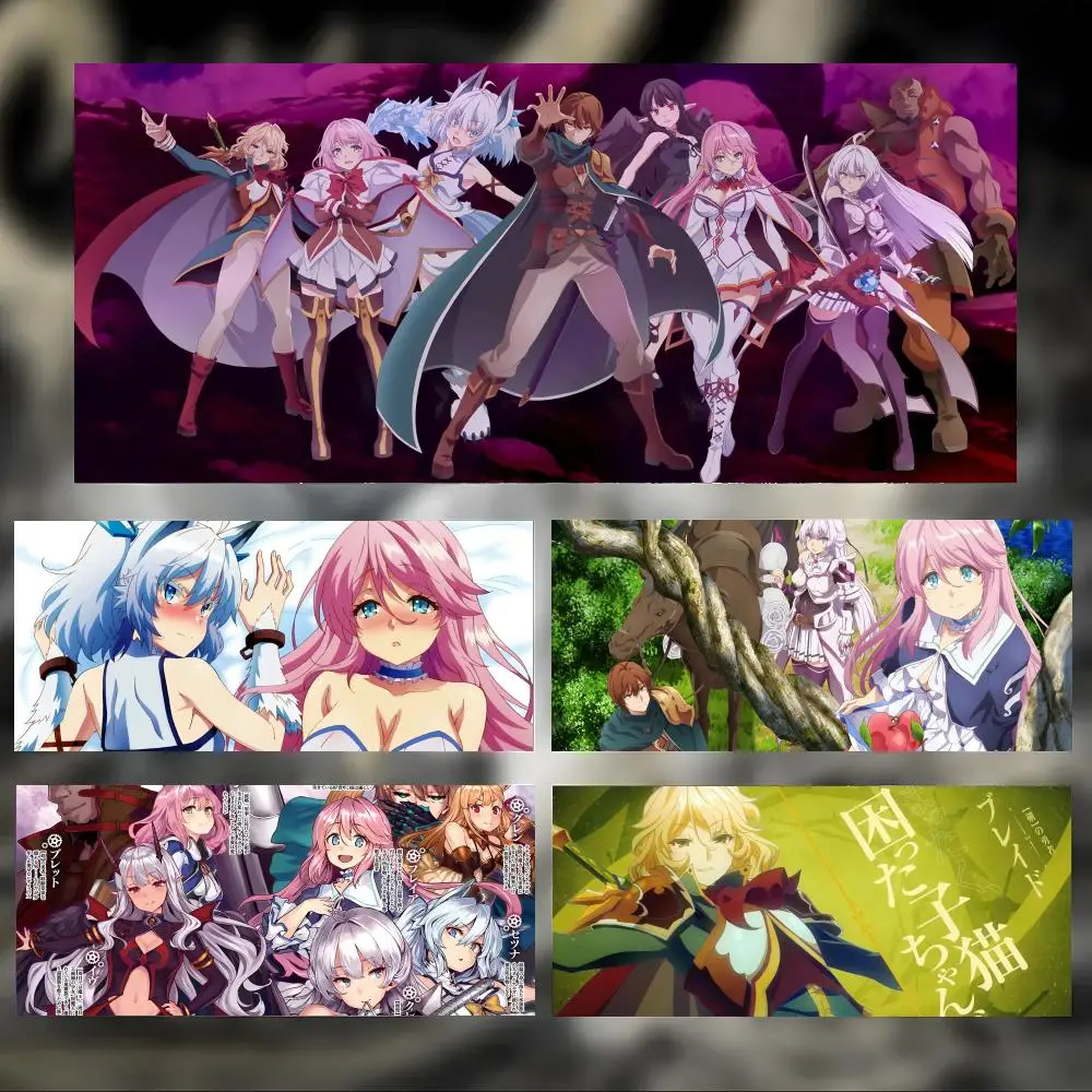 Dark Bold Anime R-Redo of Healer Mouse Pad Large Thick Desk Pad Stitched Edges Gaming Mouse Mat for PC