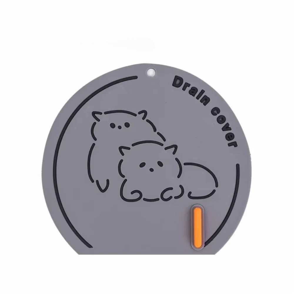 Reusable Silicone Sewer Floor Drain Cover Anti Odor Anti-blocking Deodorant Cover Anti-skid Kitchen Drain Covers Bathroom
