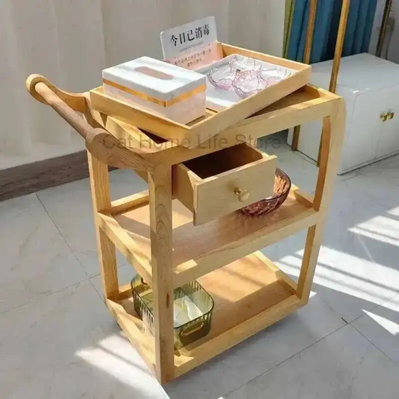 

Trolley Station Barber for Manicure Professional Salon Auxiliary Trolleys Spa Aesthetic Ruedss Beauty Styling 3-speed Organizers