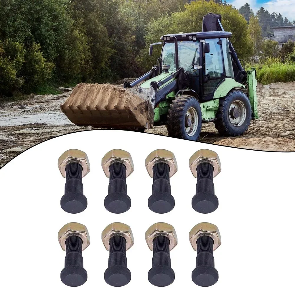 طقم صامولة مسمار العجلة 8 قطعة رقم الجزء 6709170 6564669 متوافق مع Bobcat 643 S76 S770 S570 S130 632 والنماذج الإضافية #4