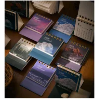 Mini calendario 2026, suministros escolares de oficina, calendario de escritorio, planificador mensual, accesorios de escritorio, decoración, registro, papelería de oficina