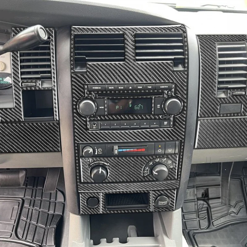 Applicable04-07Dodge DurangoDodge durangoCentral Control Gear Air Conditioning Outlet Carbon Fiber Interior