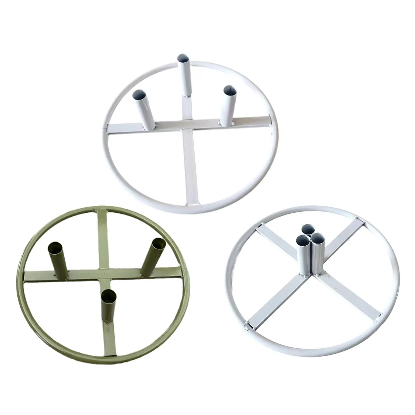 

Flower Pole Display Stand Base DIY Crafts Iron Reusable Sturdy Centerpieces Large Floor Standing Flowers for Floral Home