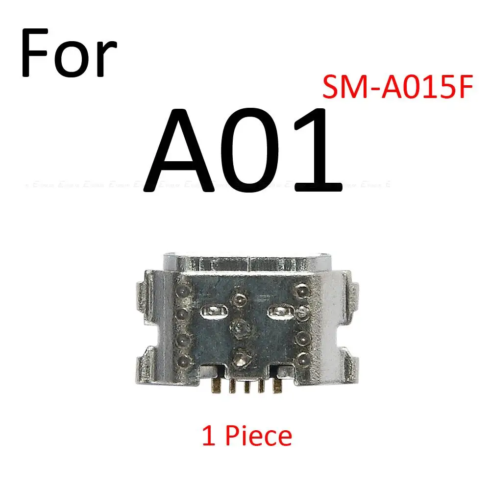 Type-C Micro USB Jack Connector Socket For Samsung Galaxy A01 Core A015F A015U A11 A31 A51 A71 Charge Charging Dock Plug Port view 5