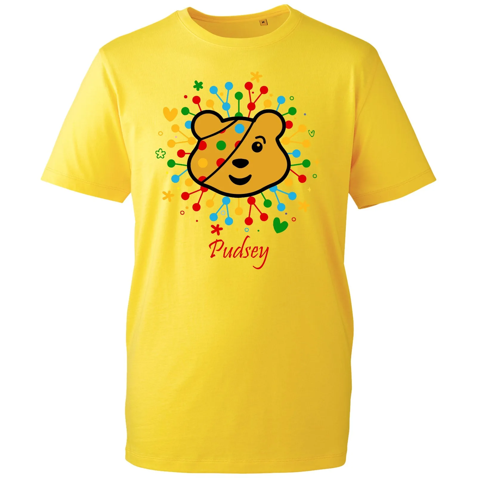 T-shirt Pudsey Bear Spotty Day 2025, vêtements de charité pour la collecte de fonds, cadeau idéal