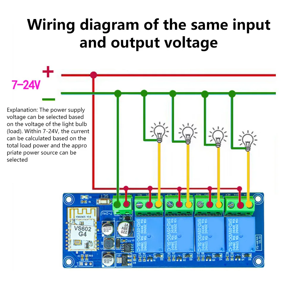 Ewelink WiFi Remote Control Switch Bluetooth Dual Mode Wireless Relay Module 1/2/3/4 Channel DC 7-24V Smart Home Automation