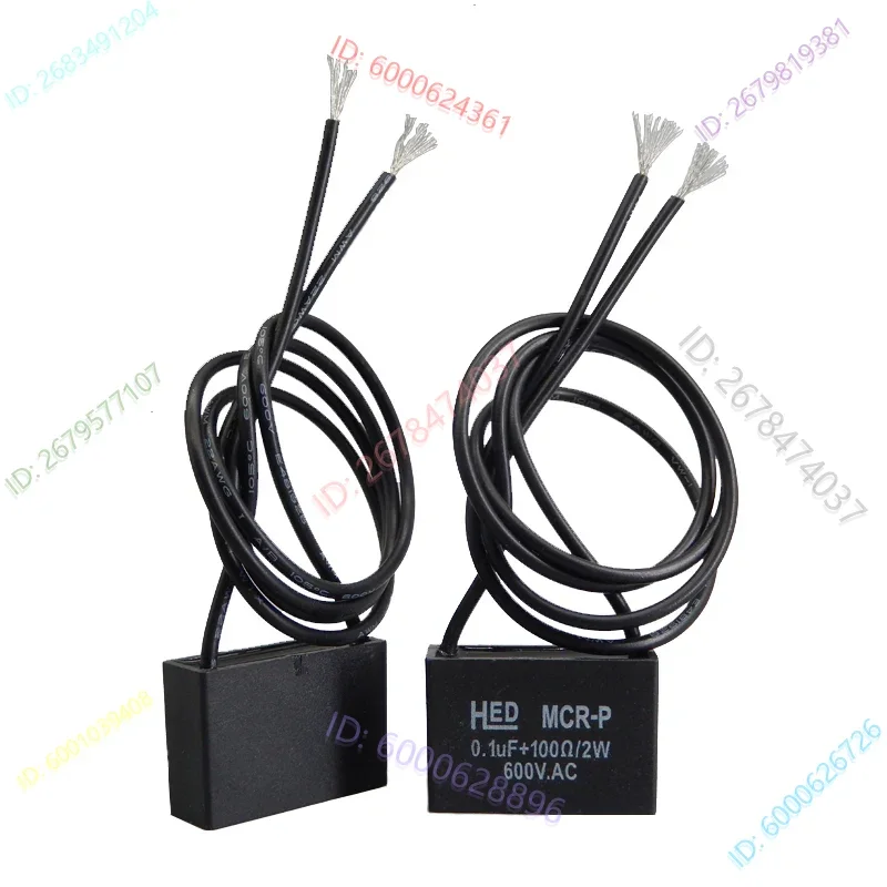 

10 шт. MCR-P электронный дуговой огнетушитель 0,1 мкФ 100R 2W600V контактор реле антиинтерференционный подавитель перенапряжения