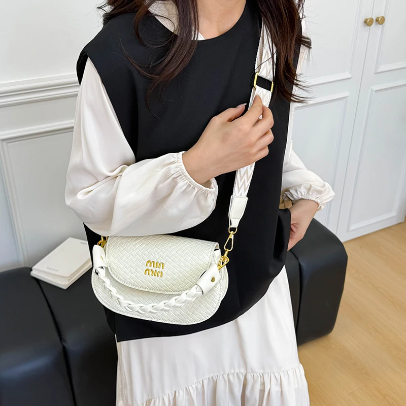 

Элегантная женская кожаная классическая модная стильная сумка через плечо, роскошная дизайнерская сумка через плечо для повседневного комфорта