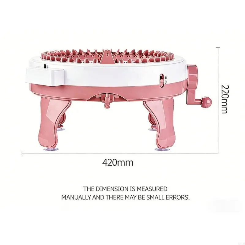 Divertente giocattolo artigianale fatto a mano per bambini Giocattolo per lavoro a maglia con ago 40/48 Operazioni semplici e