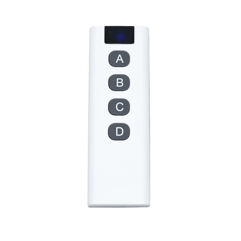 1527 EV1527 Learning Code 433mhz Remote Control 4 Buttons Key Fob Handheld Transmitter Work with RF Switch Relay Receiver