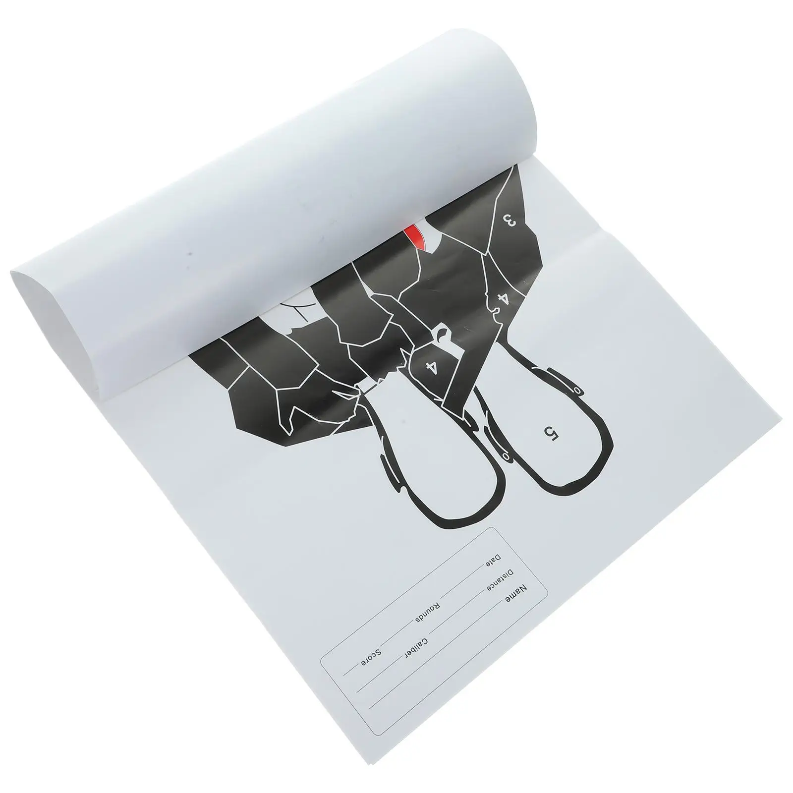 

2 Sheets Cephalothorax Ring Target Sticker Major Targeted Soldier Training