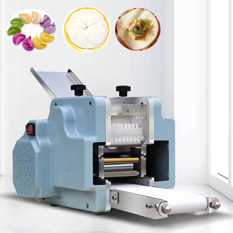 electric Automatic Dumpling Wrappers Machine 110V Wonton Slicer Roller Press pastas Maker dough wrapping Small Commercial 220V