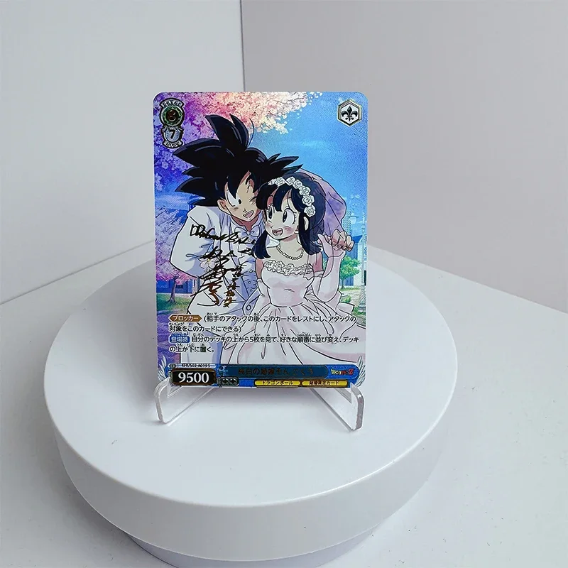 Bronzing Game Collection Card, Son Goku, Mestre Kame, Chichi Vegeta IV, DIY caseiro, Natal e presente de aniversário, Brinquedos