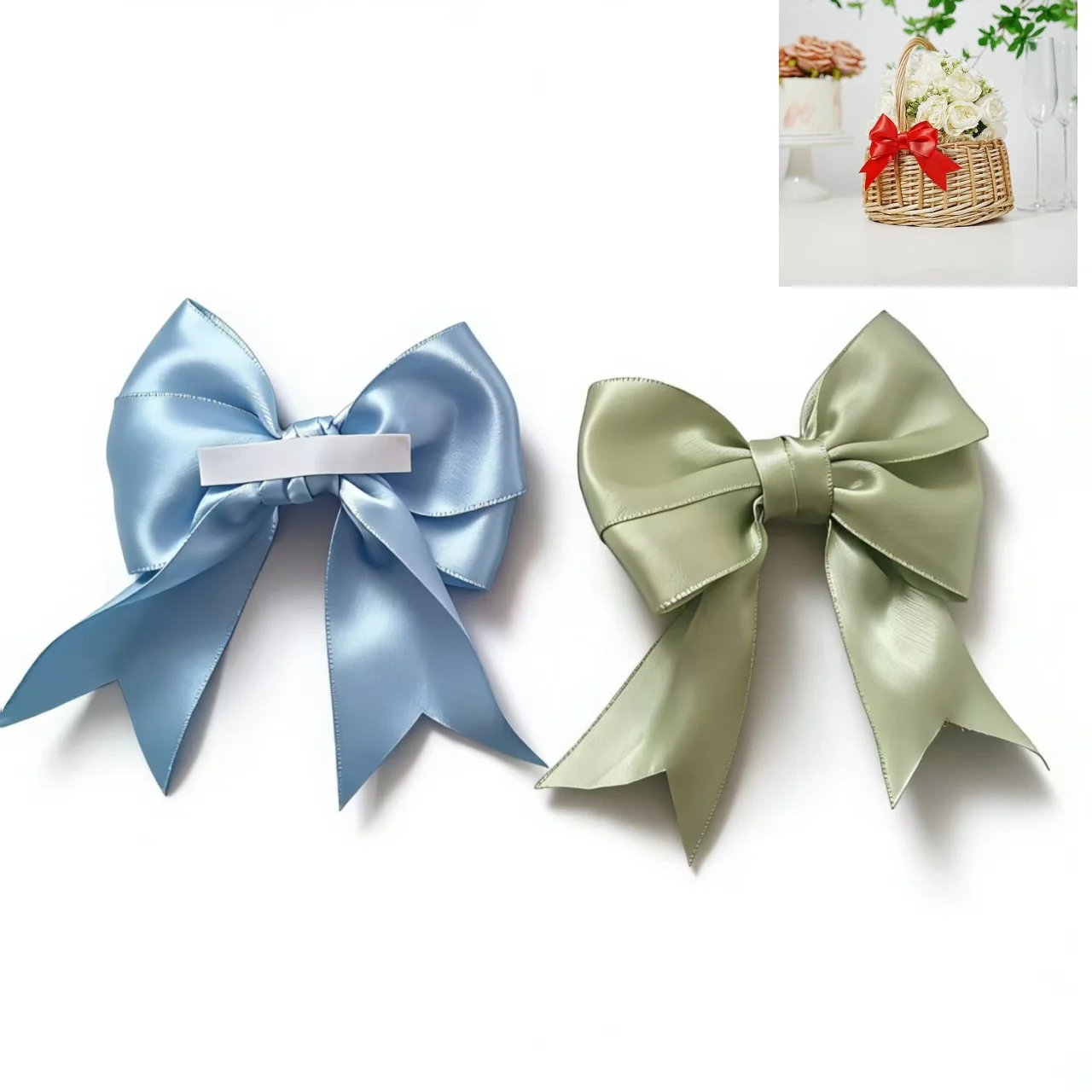 

Adhesive Silk Ribbon Knot Gift Packaging Box Ribbon Knot Souvenir Ribbon Ribbon Halloween Decora...