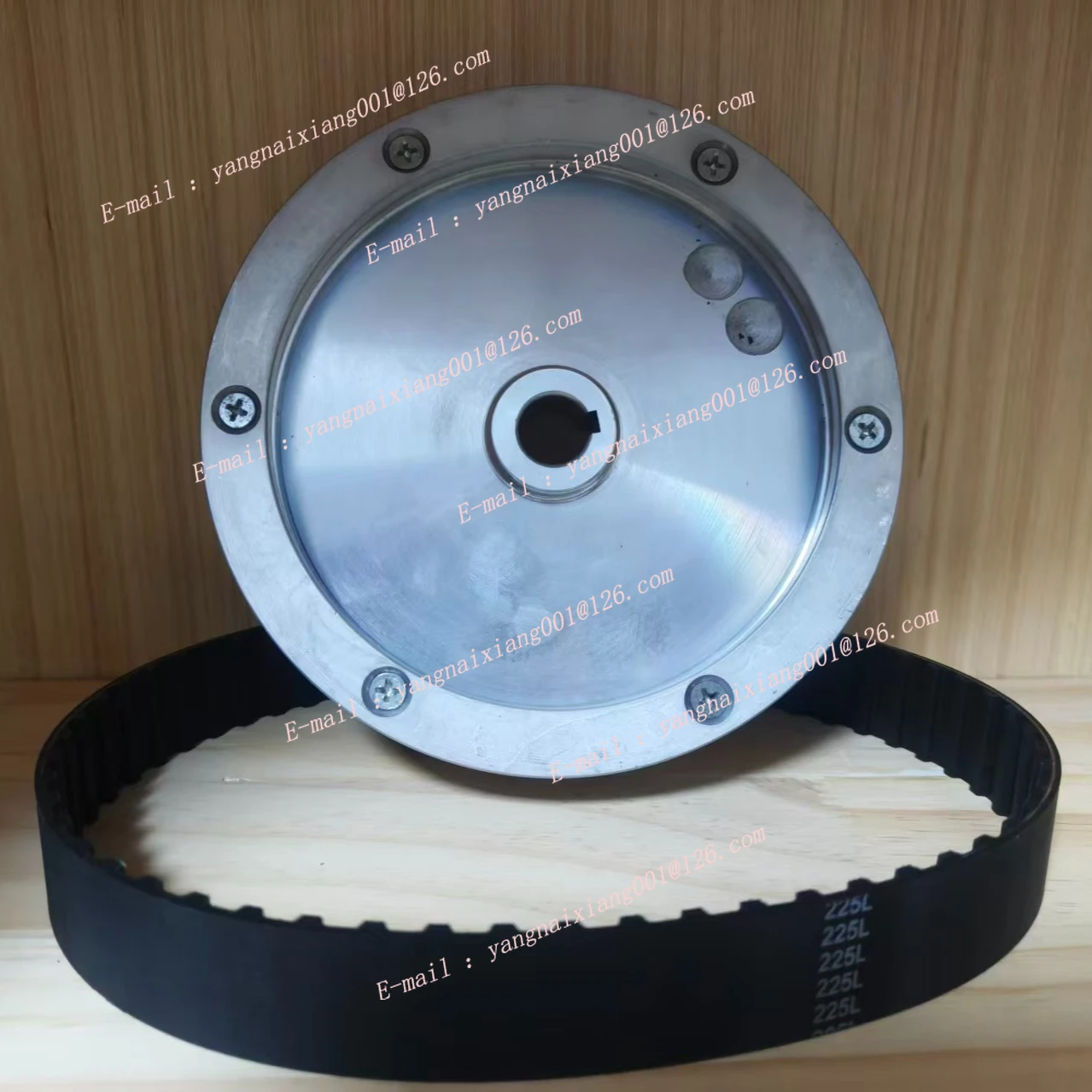 Milling Machine Spindle Motor Transmission Tooth Shape Pulley A24-27 Synchronous Wheel 225L Belt