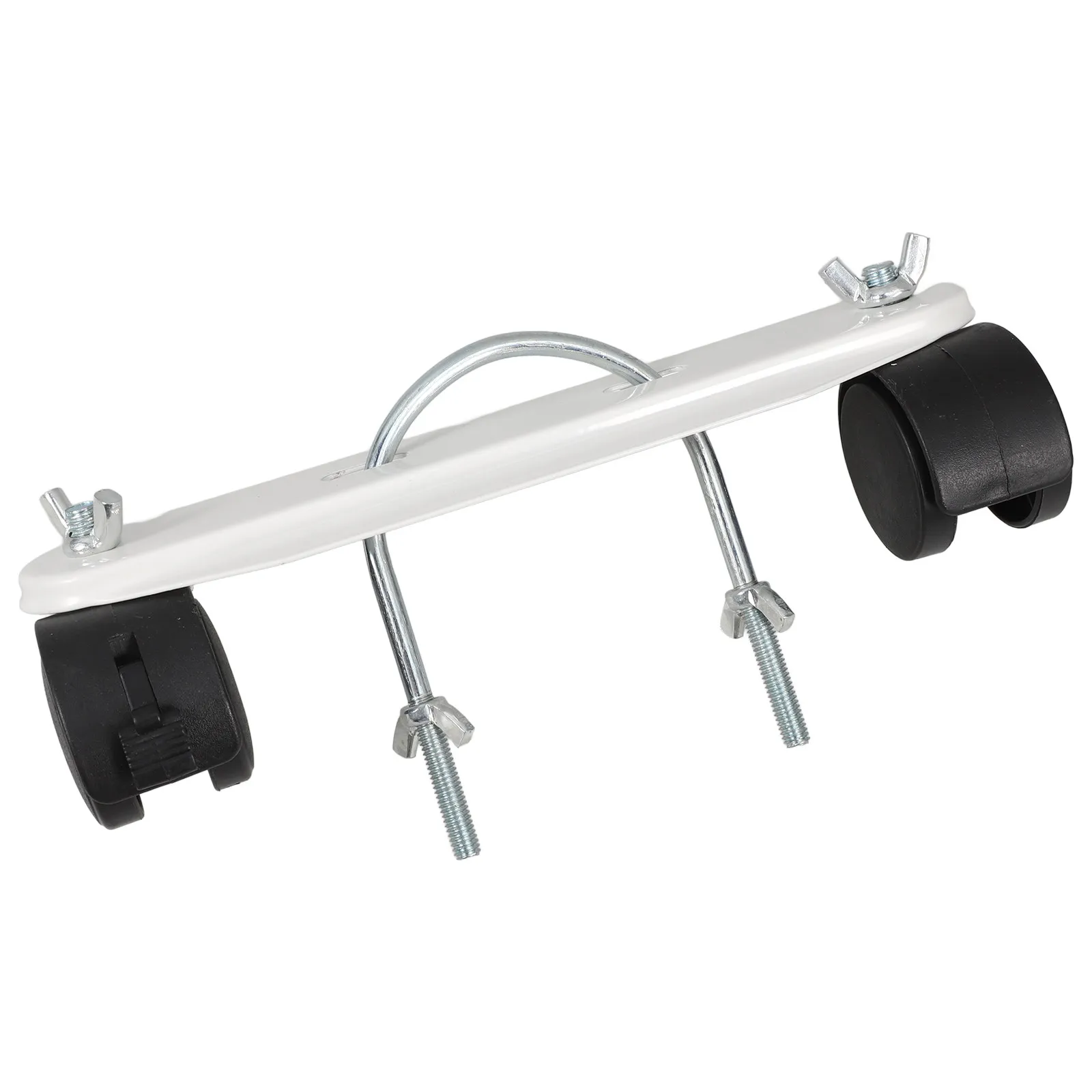 

Heater Caster Kit Universal Replacement Parts Plastic Swivel Wheels Brakes Stable Support Mobile Pulley Brackets Patio Heater