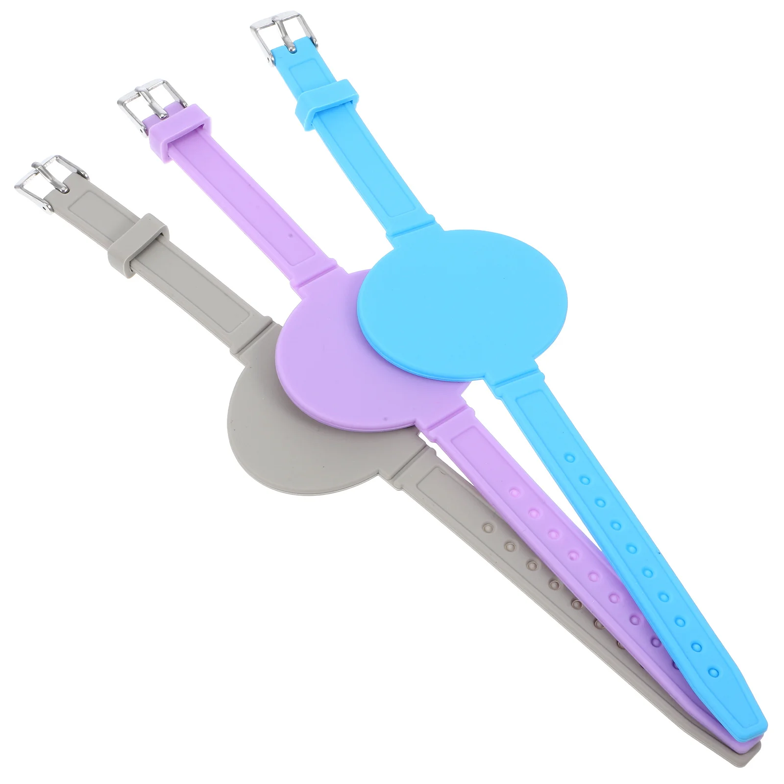 

3Pcs Eco-Friendly Silicone Memo Wristbands Slap Bracelets for Writing Notes and Staying Organized on The Go Memo Wrist Band