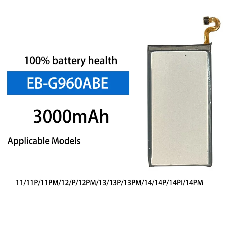 

3.7V 3000mAh EB-G960ABE Original Core High Capacity Li-ion Battery For Samsung Mobile Phone Built-in Replacement