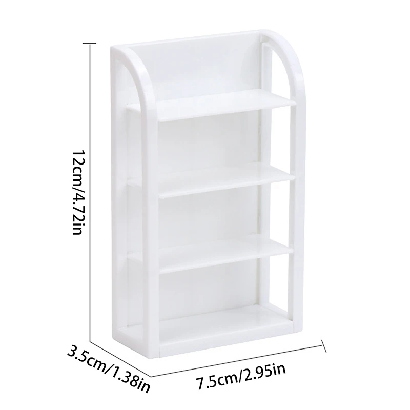 1Pcs 1:12 Dollhouse Miniature Storage Rack Bread Dinner Rack Empty Shelf Furniture Home Model Decor Toy Doll House Accessories