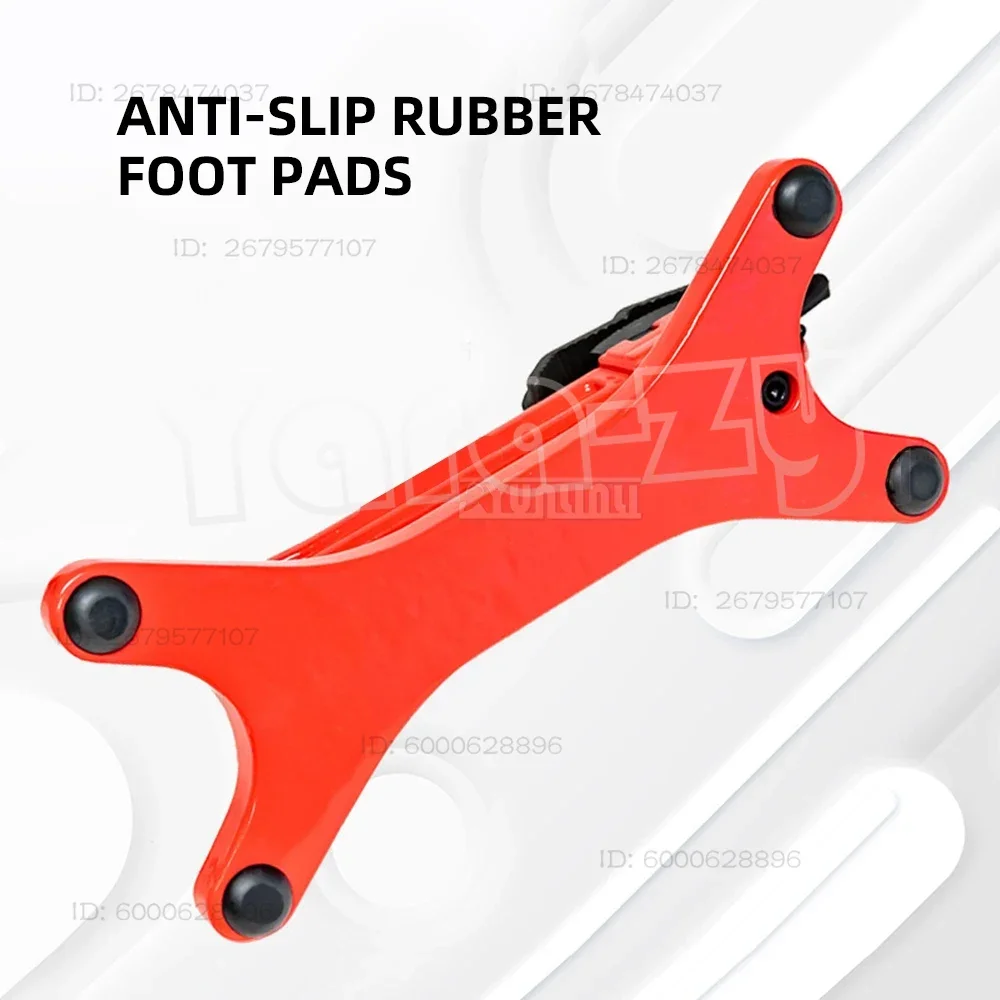 Handheld Flange Nut Pipe Fixing Clamp, Portable Bench Pipe Vise, Self-Locking American Pipe Vise