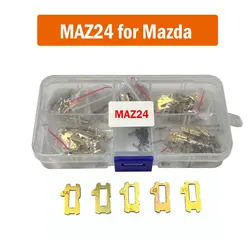 200Pcs MAZ24 Car Lock Reed Lock Plate for Mazda Car Key Lock Repair Accessories 5 Types Each 40pcs