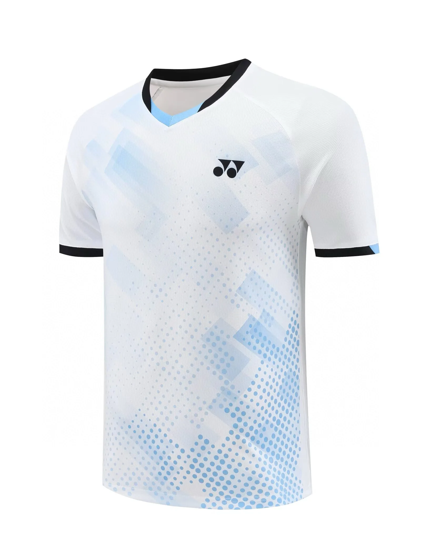 YONEX 2024 زي مسابقة كرة الريشة الجديد للرجال والنساء بأكمام طويلة تي شيرت سريع الجفاف يسمح بمرور الهواء بأكمام قصيرة