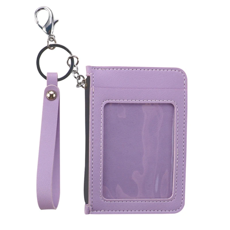 محفظة بطاقات الهوية واسعة حامل بطاقة متعددة سستة محفظة نسائية للعملات المعدنية محفظة نسائية للعملات المعدنية لرحلات العمل اليومية والسفر والترفيه