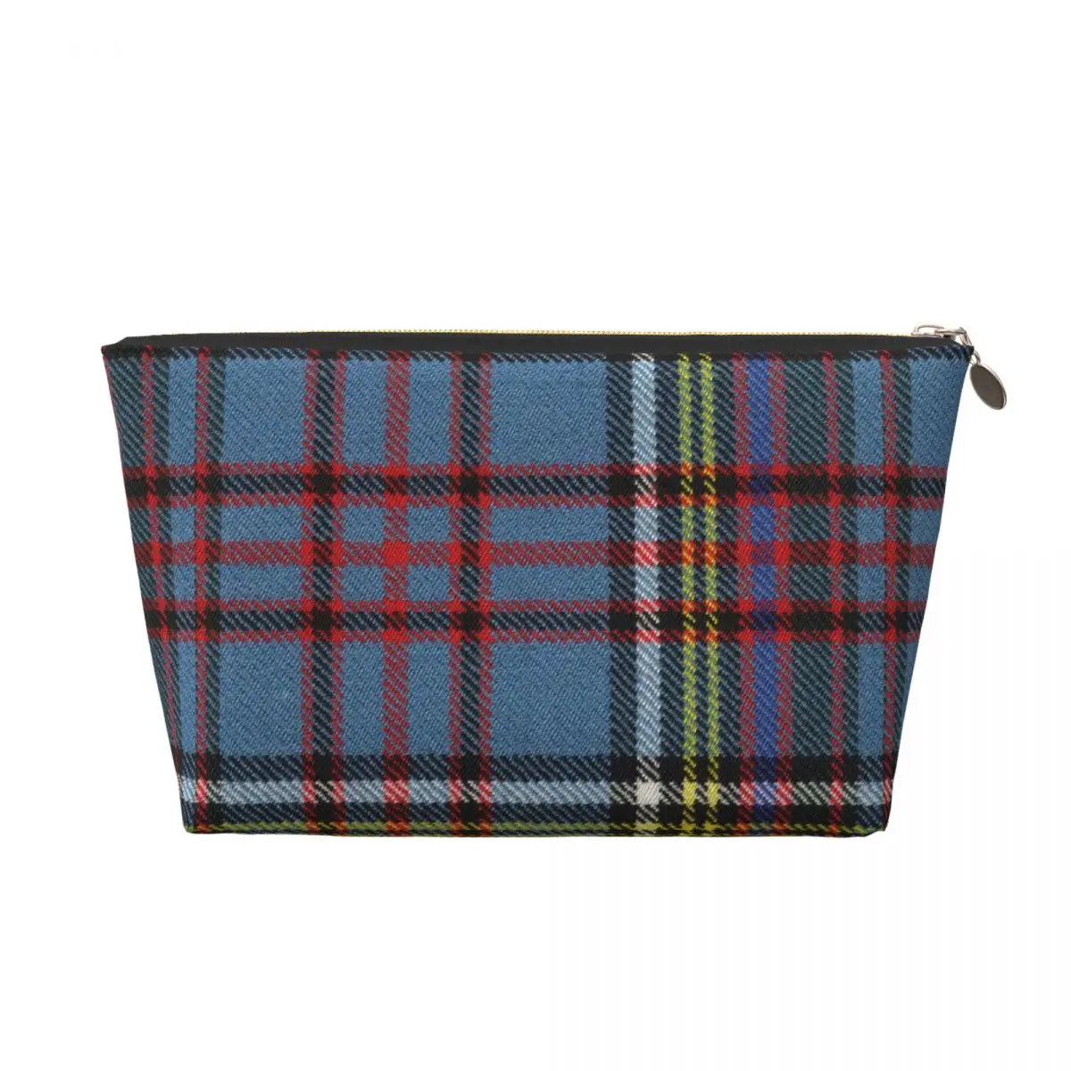 Custom Modern Tartan Plaid Travel Cosmetic Bag Women Geometric Gingham Makeup Toiletry Organizer Lady Beauty Storage Dopp Kit