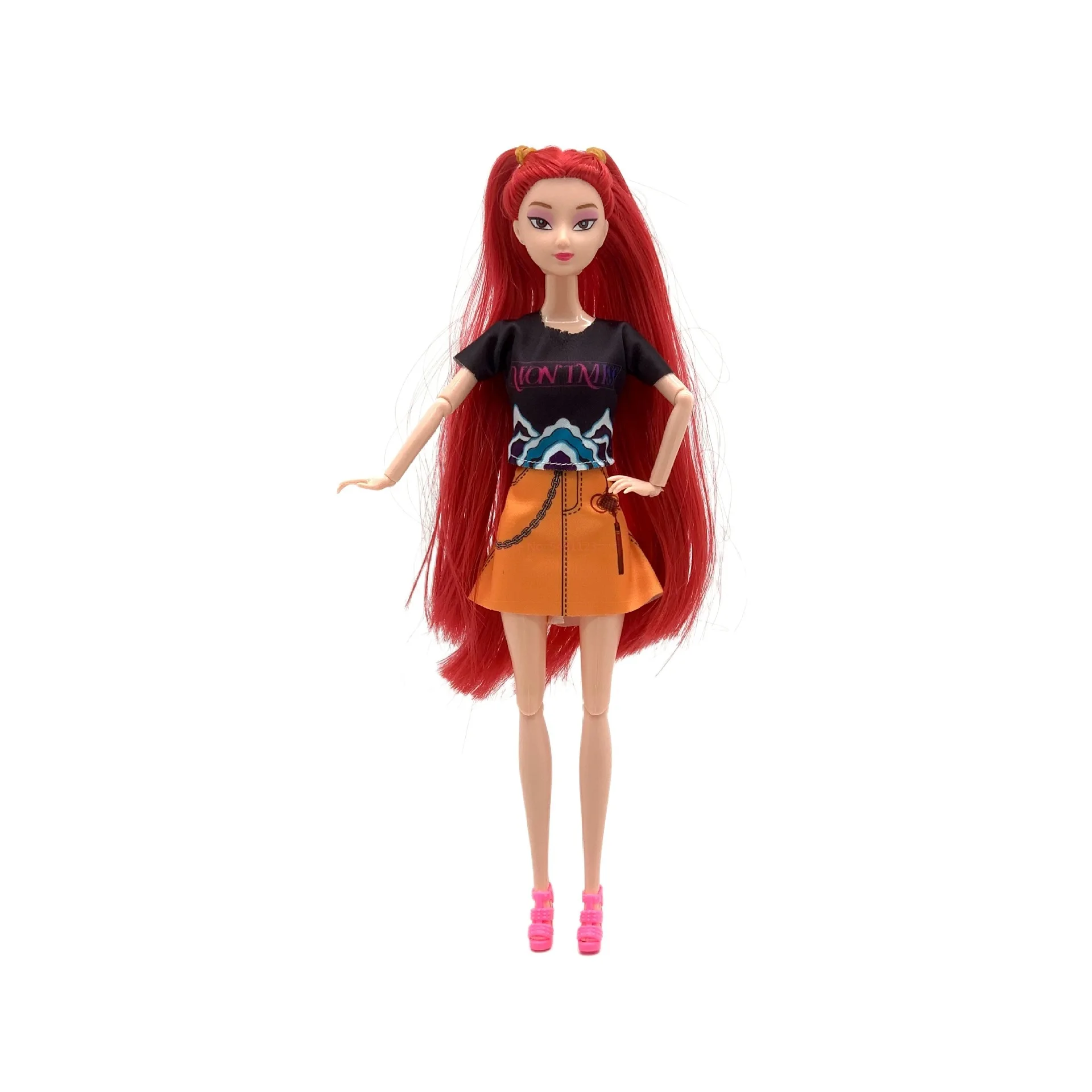 30 cm K-Pop Demon Hunters Anime Kpop Girl Group Cartoon Rumi Zoey Mira Action Figures Figurine in vinile Modello Bambole Ragazze Regalo di Natale