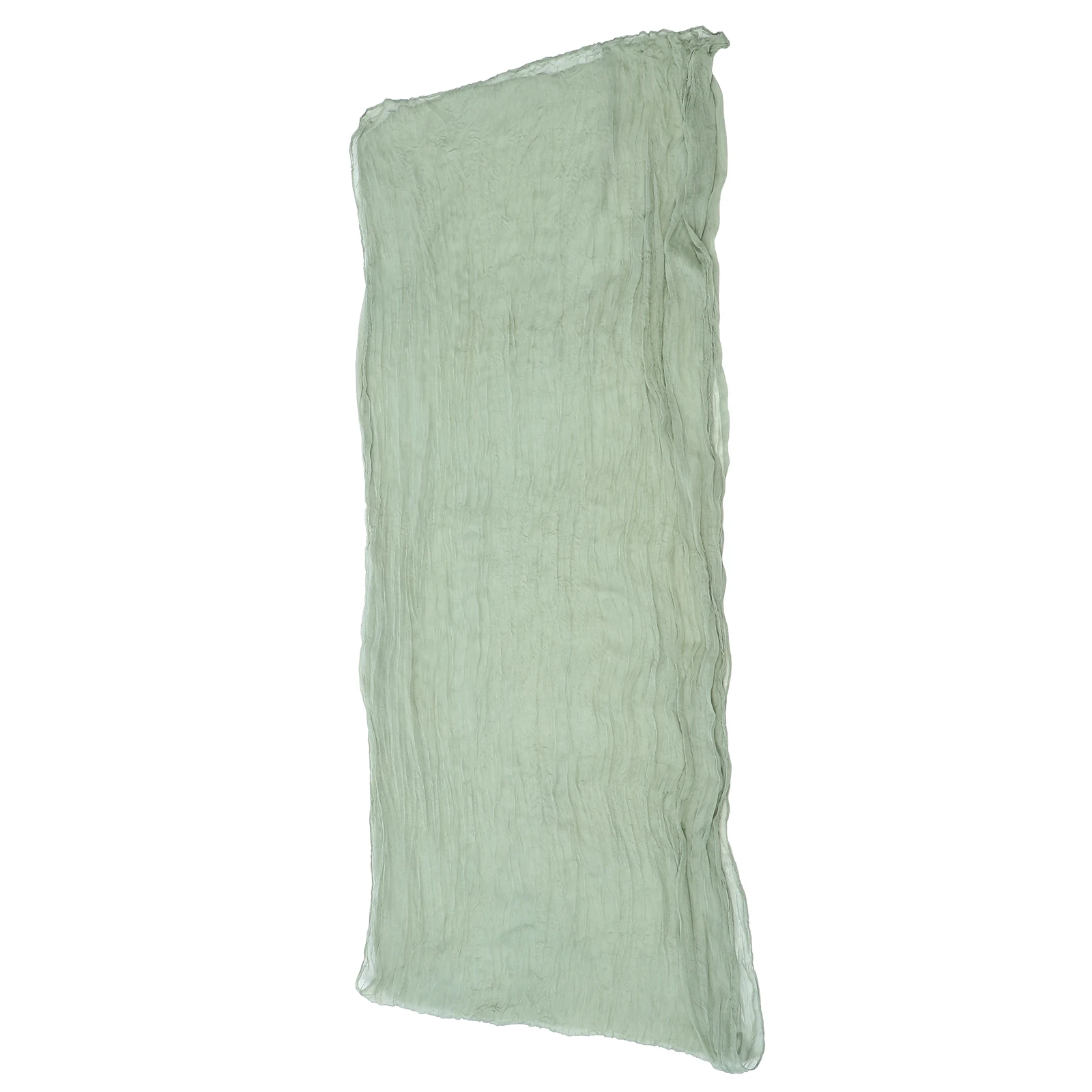 

Gauze Table Runner 90x300cm Sage Green Decorative Banquet Buffet Farmhouse Wedding Party Favor Tablecloth Sheer Cloth