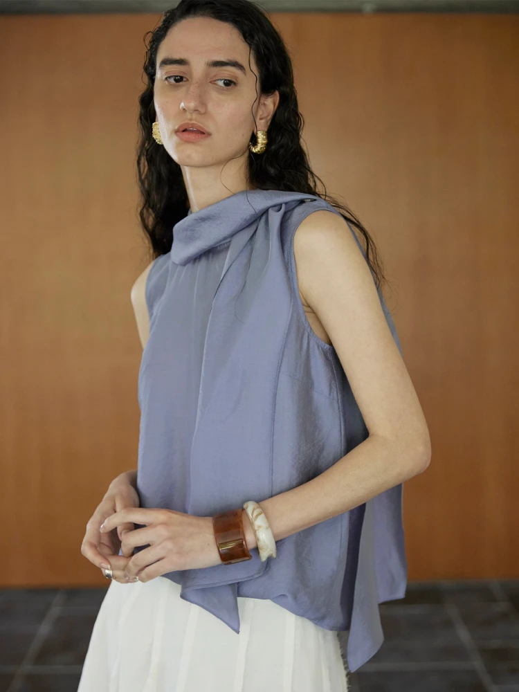 

Moofeel Svel irt с Sa, лето 2023, женские модные шифоновые глянцевые глянцевые пуговицы прямого кроя, тонкий материал, дышащее...