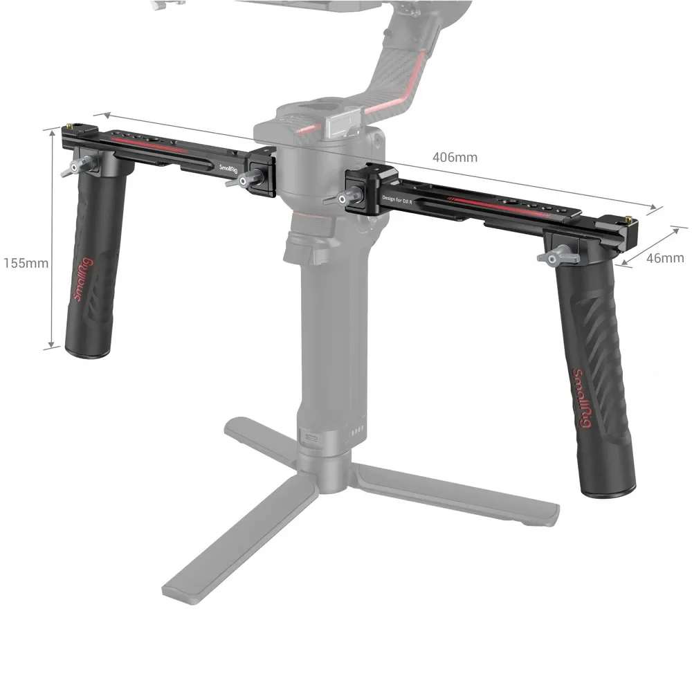 Imagem -04 - Suporte de Monitor Portátil com Estabilizador Smallrig Pega Dupla para Dji rs Rsc rs rs Pro rs rs Pro rs Pro 3027