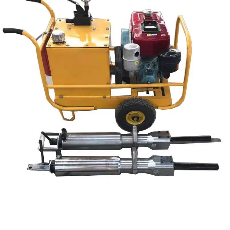 2026 Hengwang Complete Hydraulic Quarry Using Powerful Mining Rock Splitting Machine for Sale Cheap Price High Efficiency