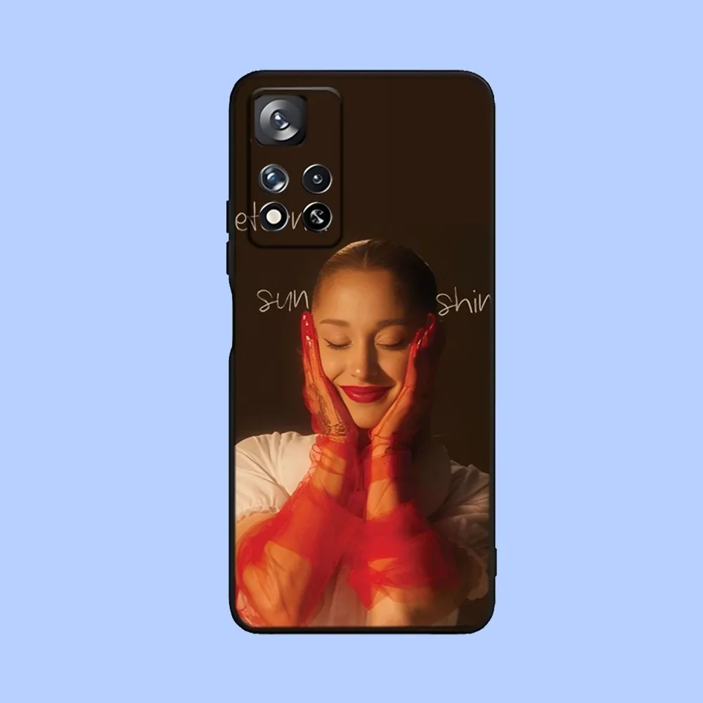 A- Ariana G-Grande Yes And  Phone Case For Samsung Galaxy A13,A21s,A22,A31,A32,A52,A53,A71,A80,A91 Soft Black Cover