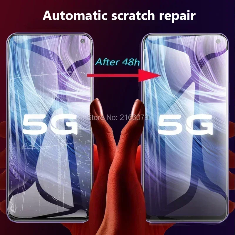 Для LG V60 lgv60 G8S ThinQ 5G прозрачная ТПУ/матовая гидрогелевая защитная пленка с защитой от отпечатков пальцев, мягкая защитная пленка для экрана (не стекло)