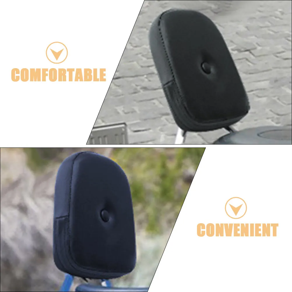 

Motorcycle Seat Cushion Backrest Pad Passenger Motorbike Accessories Rear Support Comfort Riding Classic Design Universal