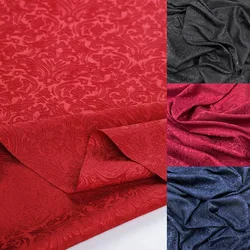 3D Textured Jacquard Brocade Fabric, Quality Costume Sewing Fabric, Drapery Upholstery Crafts DIY Material Cloth, By The Yard