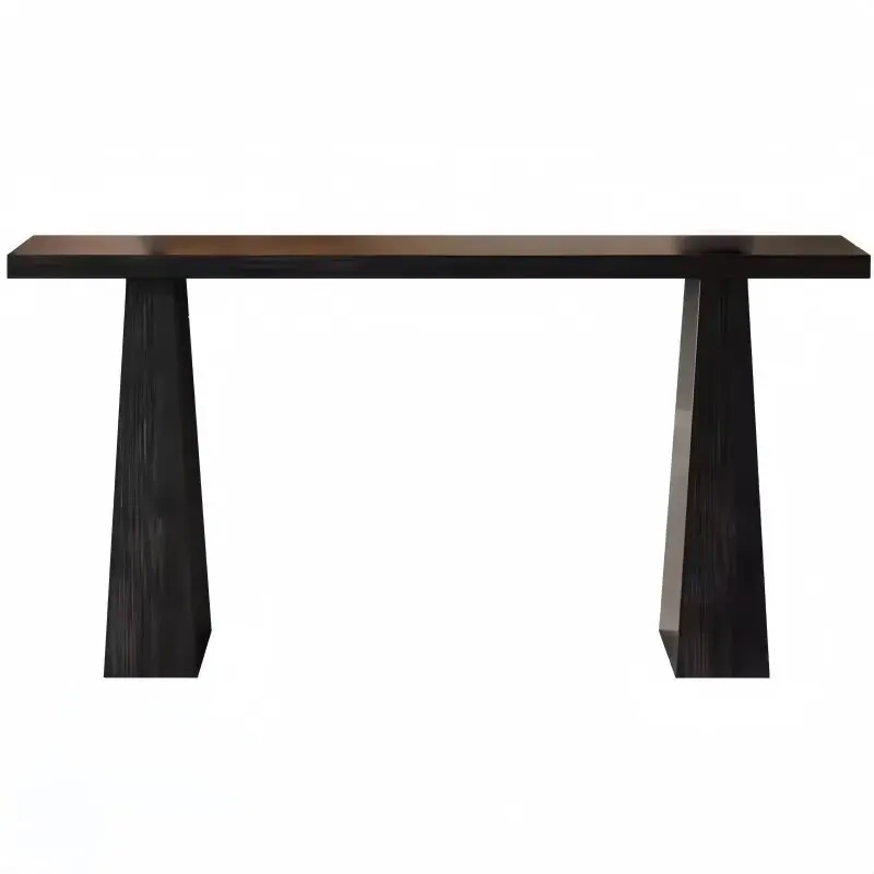 Retro Entrance Table Hotel Living Room Retro Old Decorative Strip Case Against The Wall Entrance Table Decorative Table