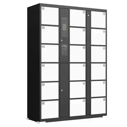 Smart gym locker facial recognition bag storage bathroom locker WeChat fingerprint scan code password