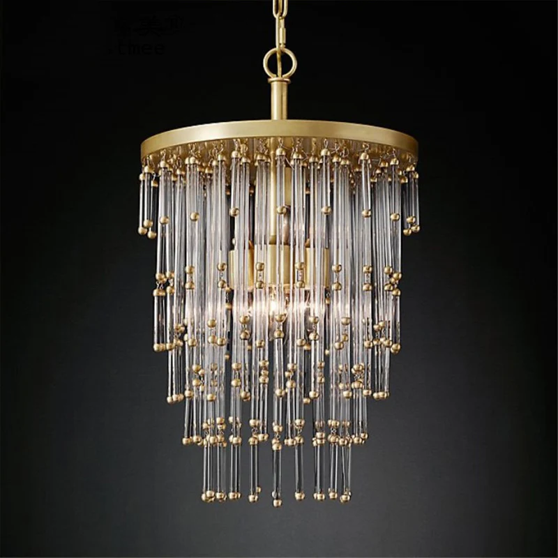 2023 loft Villa Large Chandelier Pendant Light lamp Living Room Hall Crystal Sales Department restaurant bedroom lighting