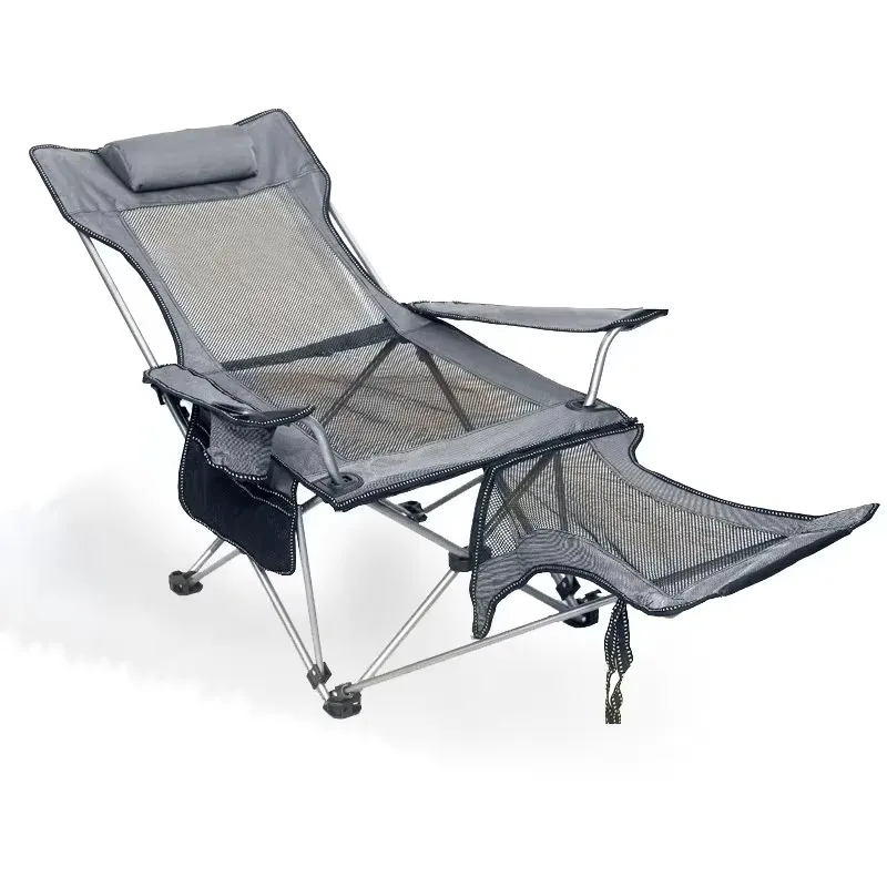 Wholesale Camping Folding Recliner Portable Chairs Camping Gear Lightweight Beach Fishing Chairs Outdoor Amping Chairs