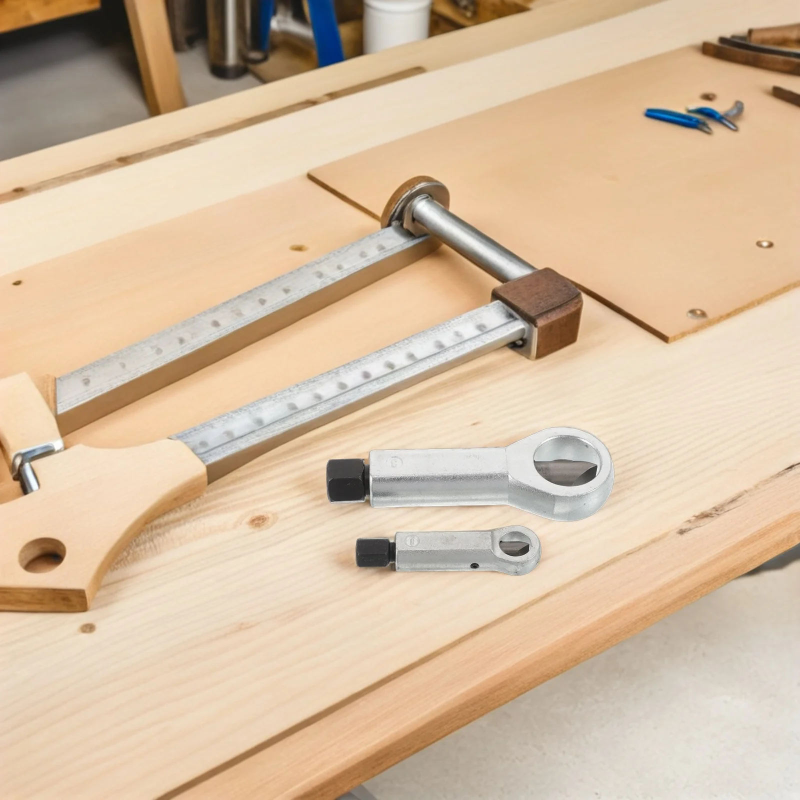 

2pcs Splitter Tool Heavy Duty Nutcracker For Damaged Rusted Nuts Bolt Extractor Automotive Mechanical Maintenance Metal Opener