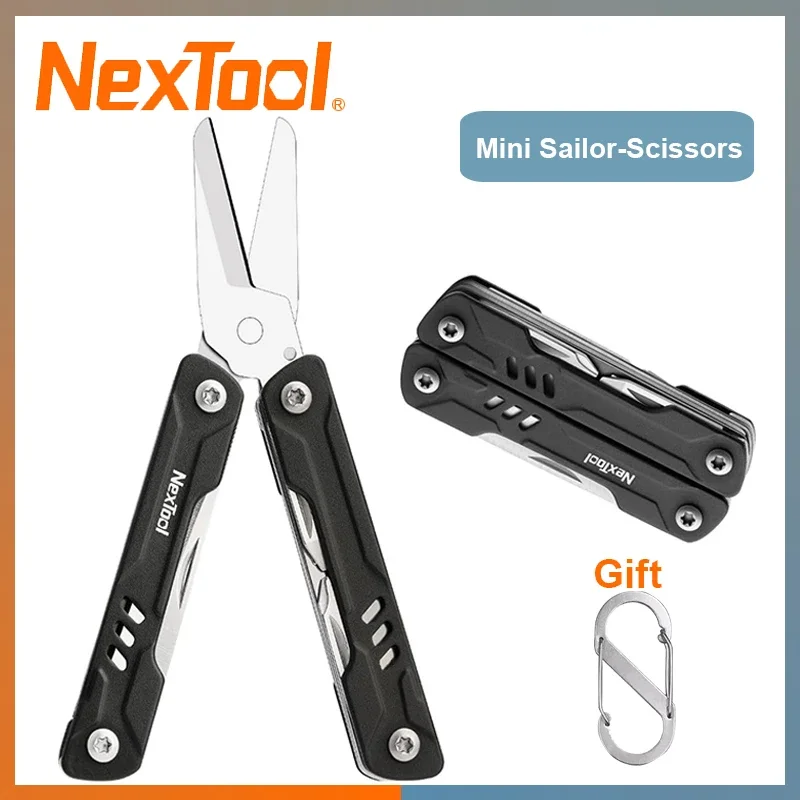 

NexTool мини-матросские ножницы, версия 10 в 1, многофункциональные инструменты, складные плоскогубцы, карманный нож, уличные многофункциональные инструменты EDC