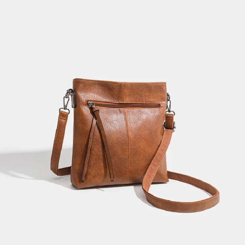 New Women Casual Retro Shoulder Bag Luxury PU Leather Ladies Crossbody Messenger Bag commuting shopping Large Capacity Tote Bag
