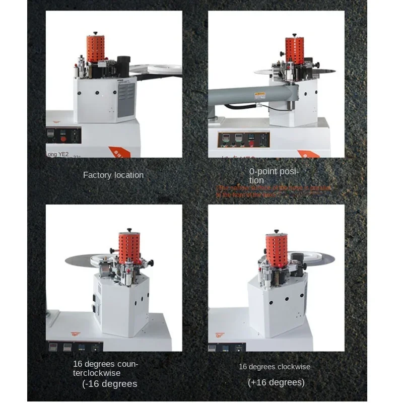 Curve Edge Banding Machine YF2 Special-shaped Large Plate Overlapping Arm Cabinet Door Plate Glue Pot Special-shaped