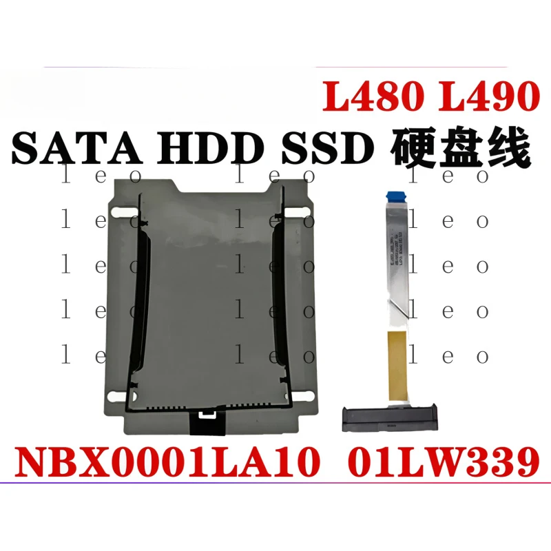 for  Lenovo Thinkpad L480 L490 EL480 EL490 hard drive , hard drive ribbon cable, hard drive bracket, hard drive support NBX0001L