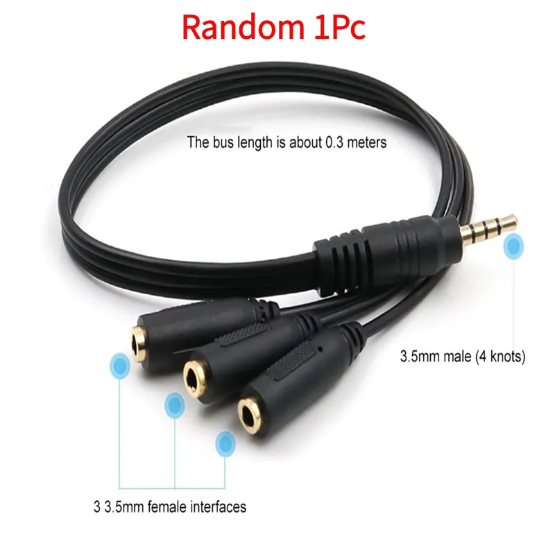 1 Stück 3,5mm 3-Wege-Aux-Multi – Earphone Splitter Jack Bewertung und Preis
